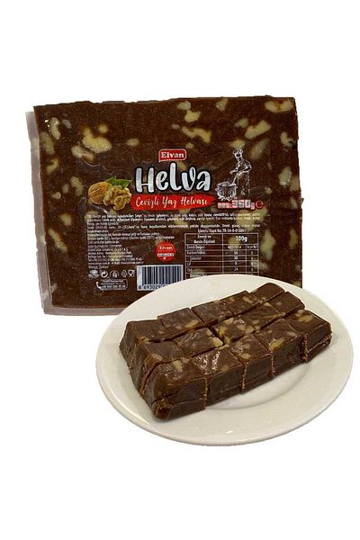Elvan 350 Gr. Walnut Summer Halva - 1 Pack