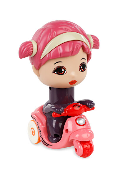 Vardem Bas Git Motorcu Bebek Pembe