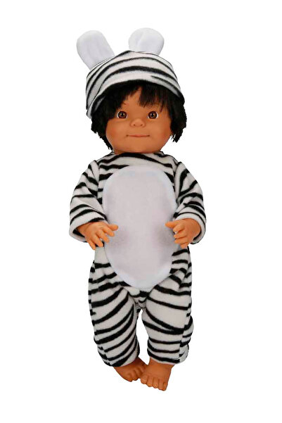 Sunman Oyuncak Bebelou Kostüm Partisi Bebeği 40 Cm Siyah-beyaz