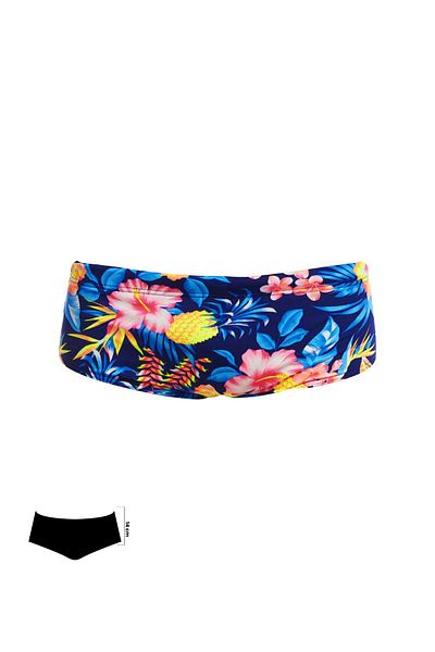 Funky Trunks In Bloom Men's Training Swimsuit, 14cm Trunks