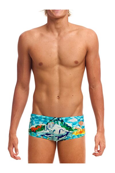 Funky Trunks Wildermess Men's Training Swimsuit, 14cm Trunks