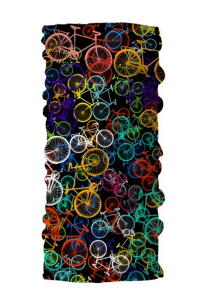 FG KONNİCHİWA Bicycle Bike Motor Cycling Face Mask Outdoor Patterned Buff Neck Collar Bandana Balaklava