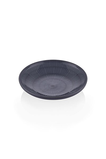The Mia Noon Yemek Tabağı 6lı Gri 20 cm