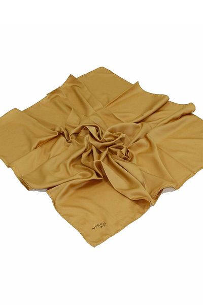 Armine Κασκόλ Twill - Μονόχρωμο - Χρυσό