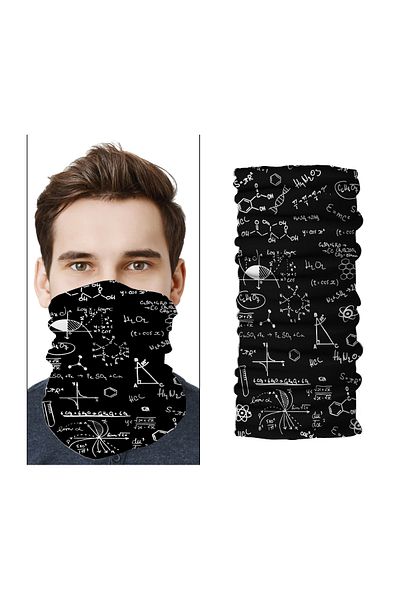 FG KONNİCHİWA EM2 Outdoor Motorcycle Neck Collar Bandana - Women Men Buff, Multi-Purpose