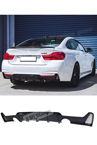 SML Dizayn BMW 4 Serisi F32-F33-F36 M Sport Difüzör-Difizör-Diffuser Sağ-Sol ...