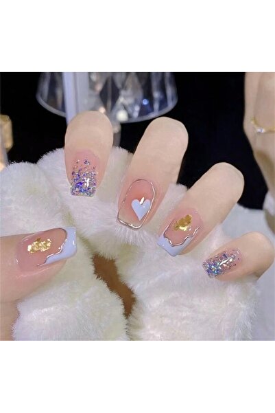 Accessories Vanilla Avenue Desenli Kendinden Yapışkanlı Tırnak Seti 24 Adet