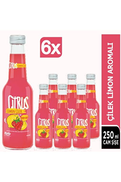 Kula Citrus Limon-Çilek 250 ml 6 adet