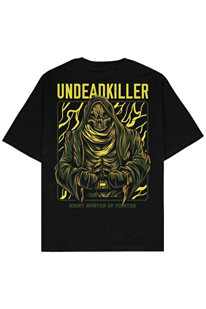 Adrift Μπλουζάκι Unisex Undead Killer Black Oversize