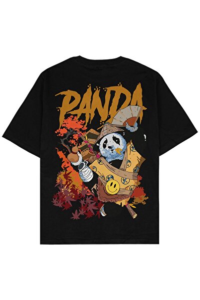 Adrift تي شيرت كونغ فو باندا كبير الحجم للجنسين