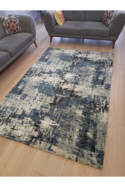 ESPİCAL HOME Gray Welsoft Fabric Elastic Carpet Cover