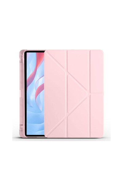 Fuchsia 11 Inç 2021 (3. NESİL) Akıllı Kılıf, Ince Hafif Saydam Buzlu Arka Koruyucu Kapak
