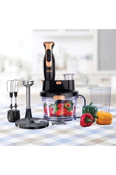 Stilevs Mago Pro Hand Blender Set 1500 W Black