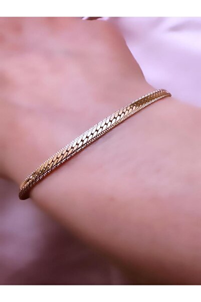 Quella Takı XUPİNG Small Knit Soft Rose Bileklik (19 cm)