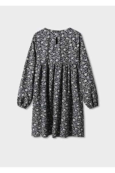 MANGO Kids Volanlı Desenli Elbise