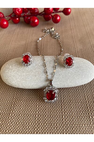 Sinosh Çelik Kolye Set Takımı