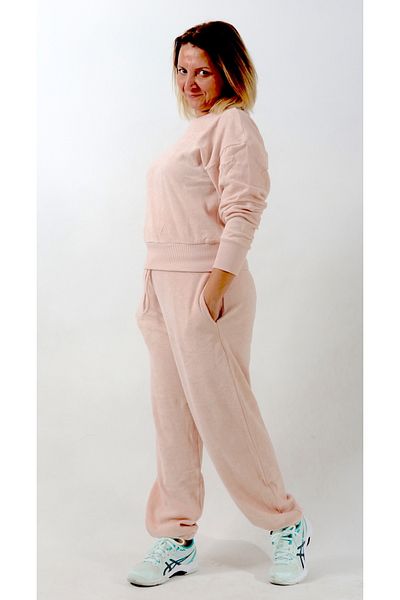 rood Women's Towel Fabric Tracksuit Set