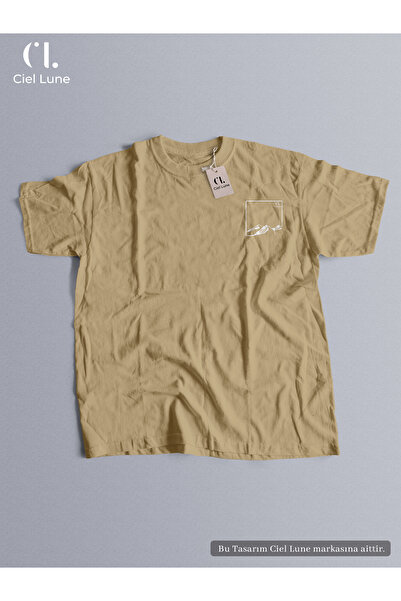 NEVERMIND Tricou supradimensionat unisex Ciel Lune Design