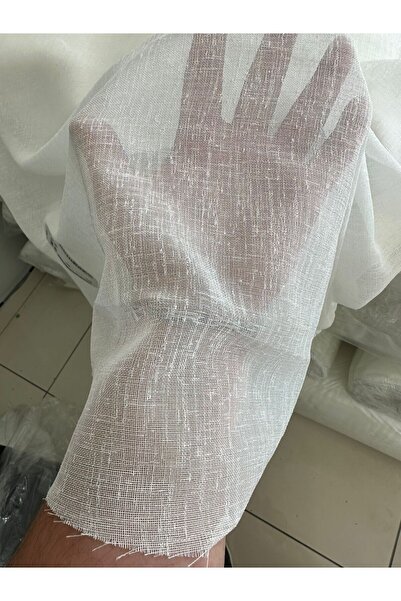 DEKOR PERDE Şantuk Keten Tül Perde-seyrek Pile 250 X 260