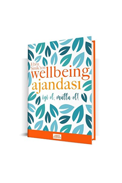 Daily Wellbeing by Yükselen Çağ Ebru Şinik'den Wellbeing Ajandası - Mavi Kapak