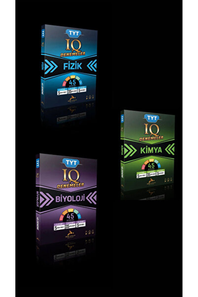 paraf TYT IQ VİDEO ÇÖZÜMLÜ FİZİK-KİMYA-BİYOLOJİ BRANŞ DENEME