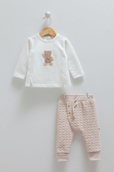 Caramell Bear Kapitone Kahverengi Pantolonlu Erkek Takım