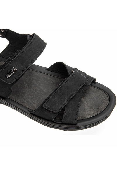 Muya Araw Men's Sandals - Anatomical Sole, Adjustable Velcro