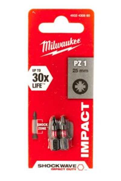 Milwaukee 25 Mm 2 Parça Bits Uç (T4932430860)