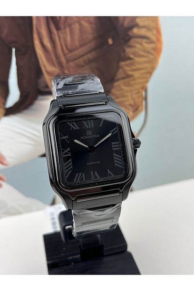 Momentus DAMAT MODEL CLASSIC MEN'S WRISTWATCH 3 ATM WATERPROOF WITH 3 YEARS WARRANTY-EM348B-04SB