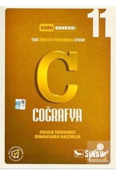 Sınav Yayınları 11. Sınıf Coğrafya Soru Bankası