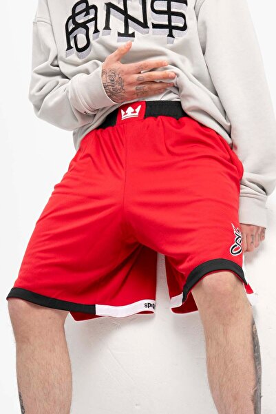 SaintGreyHills Blaze Red Basketball Shorts