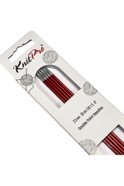 EleganTShoP KnitPro Zing Beş Şiş (Çorap Şişi) Renkli 20 cm