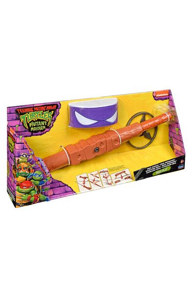 NINJA TURTLES مجموعة أقنعة وإكسسوارات TMNT Bastone Do Di Donatello
