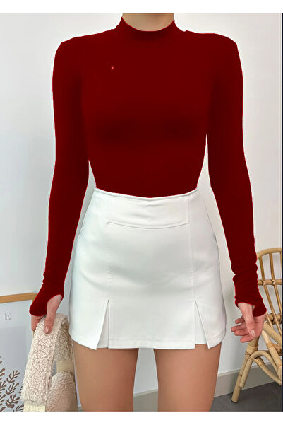 Purpleclo Bordo Crop Body