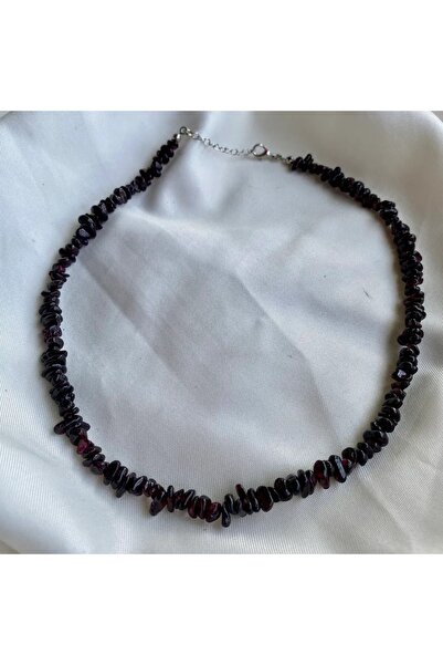 Elifsu Jewelry قلادة من حجر العقيق المكسور