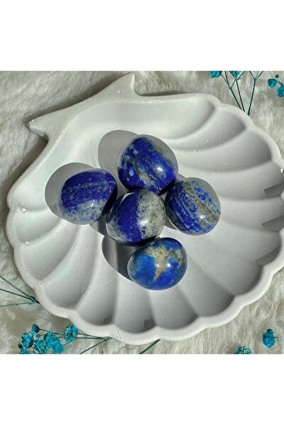 Elifsu Jewelry Lapis Lazuli Taşı Doğal Taş Tamburlanmış