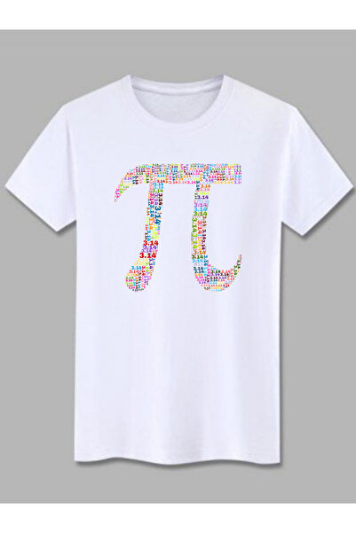 Cemira Μπλουζάκι με κοντό μανίκι Pi Count, Pi Day, Μπλουζάκι Pi Design, Μπλουζάκι Pi