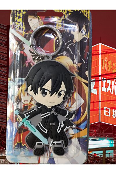 FG KONNİCHİWA SWORD ART ONLINE ملحقات حقيبة سلسلة مفاتيح من السيليكون ANIME M...