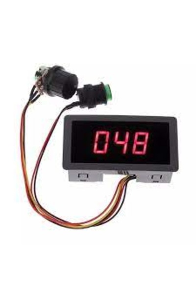 Arduino 6V 12V 24V 5A Pwm Dc Motor Hız Kontrolörü Ccm5D Dijital Ekranlı