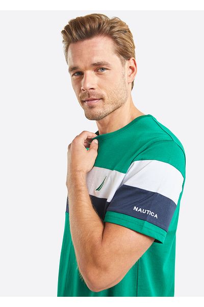 Nautica Men's Green T-Shirt N1M01652