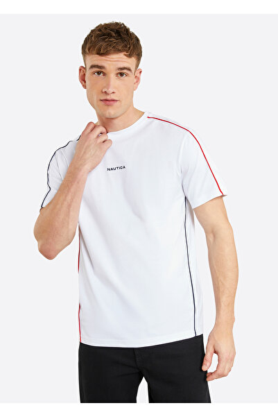 Nautica Men's White T-Shirt N1M01644