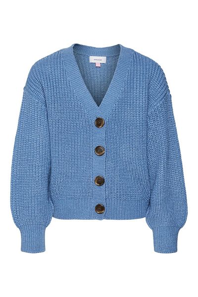 Vero Moda Girl Strickjacke VMLEA LS V-NECK CUFF CARDIGAN GIRL