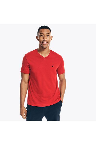 Nautica Men's Red T-Shirt VR8101