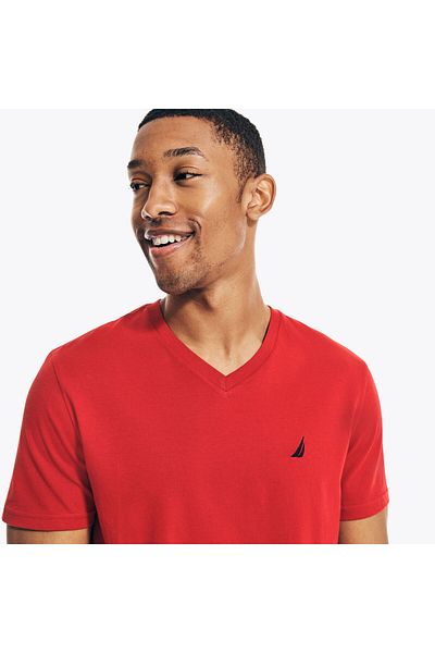 Nautica Men's Red T-Shirt VR8101