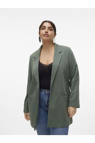 Veromoda Curve Blazer Locker geschnitten Reverskragen Curve Blazer