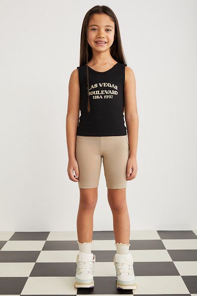 GRIMELANGE HETTYGRM24030 O Neck Slim Fit Sleeveless Printed Black Bottom-Top Set GRM24030HETTY