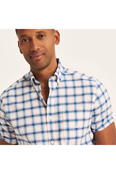 Nautica White Men's Shirt WR4504