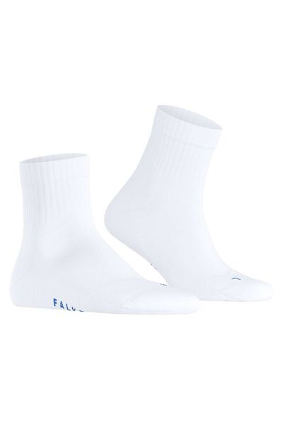 FALKE Unisex Socken – Kurzsocken, Baumwollmischung, Run Rib, Bündchen, einfarbig