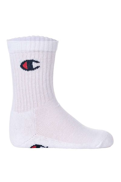 Champion Kinder Socken, 6er Pack - Crew Socken, einfarbig