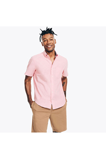 Nautica Coral Color Men's Shirt WR8396